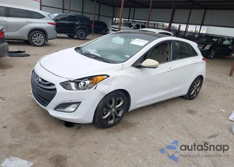 2013 Hyundai Elantra Gt из США, поврежденный, VIN KMHD35LE9DU121729